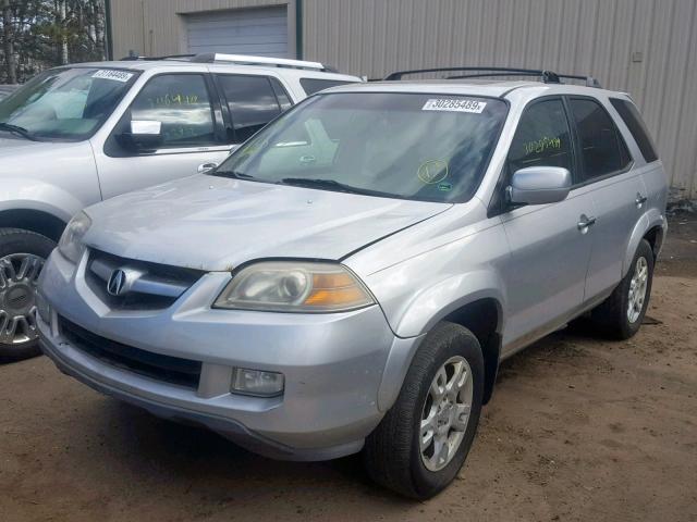 2HNYD18985H517656 - 2005 ACURA MDX TOURIN GRAY photo 2