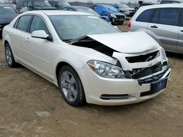 1G1ZD5EB3AF231548 - 2010 CHEVROLET MALIBU 2LT WHITE photo 1