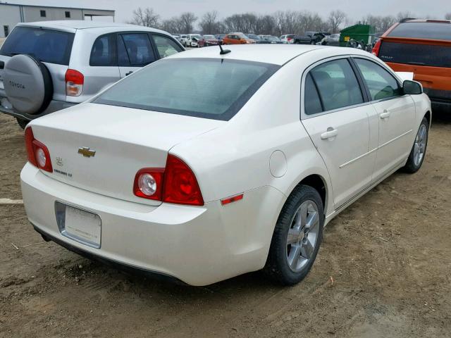 1G1ZD5EB3AF231548 - 2010 CHEVROLET MALIBU 2LT WHITE photo 4