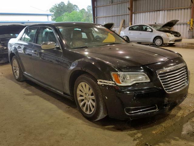 2C3CCAAG6DH572816 - 2013 CHRYSLER 300 BLACK photo 1