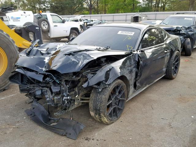 1FA6P8CF5H5329057 - 2017 FORD MUSTANG GT BLACK photo 2