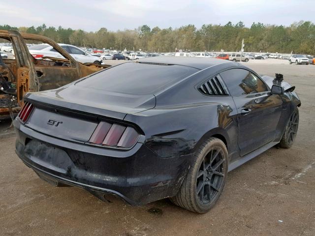 1FA6P8CF5H5329057 - 2017 FORD MUSTANG GT BLACK photo 4