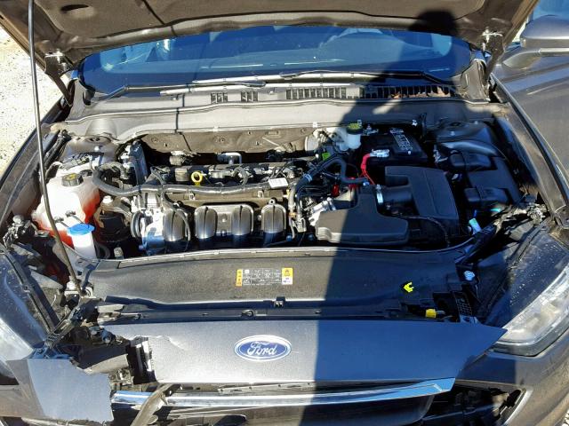 3FA6P0G78JR238033 - 2018 FORD FUSION S GRAY photo 7