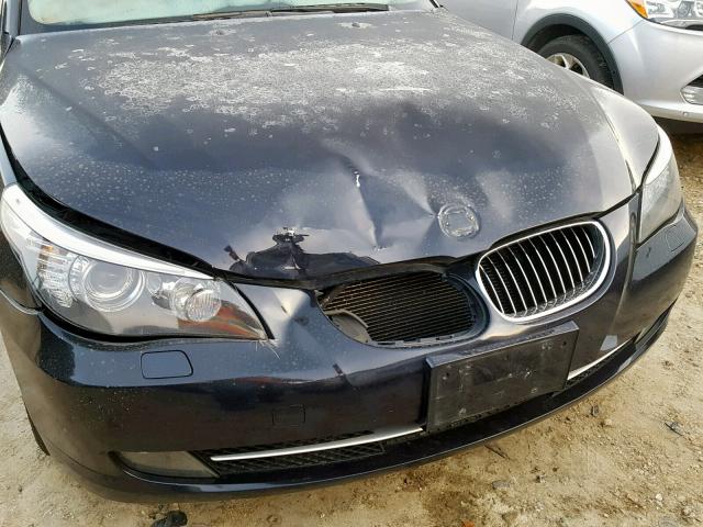 WBANV13539C154103 - 2009 BMW 528 XI BLUE photo 9