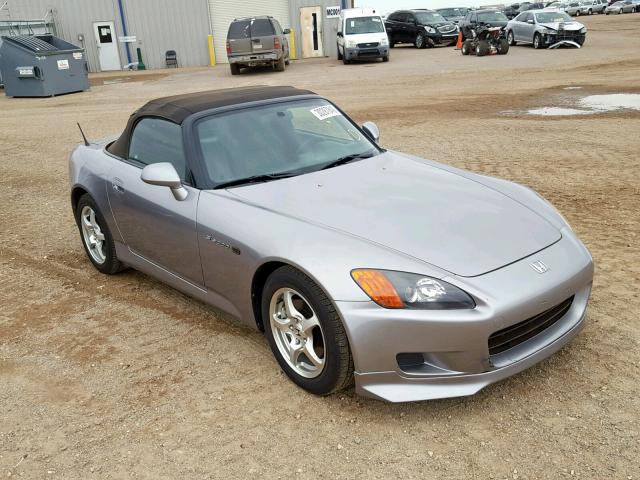 JHMAP11483T002183 - 2003 HONDA S2000 SILVER photo 1