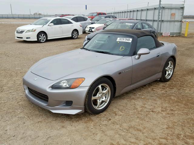 JHMAP11483T002183 - 2003 HONDA S2000 SILVER photo 2