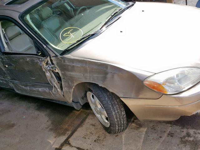 1FAFP55S94A196619 - 2004 FORD TAURUS SES TAN photo 9