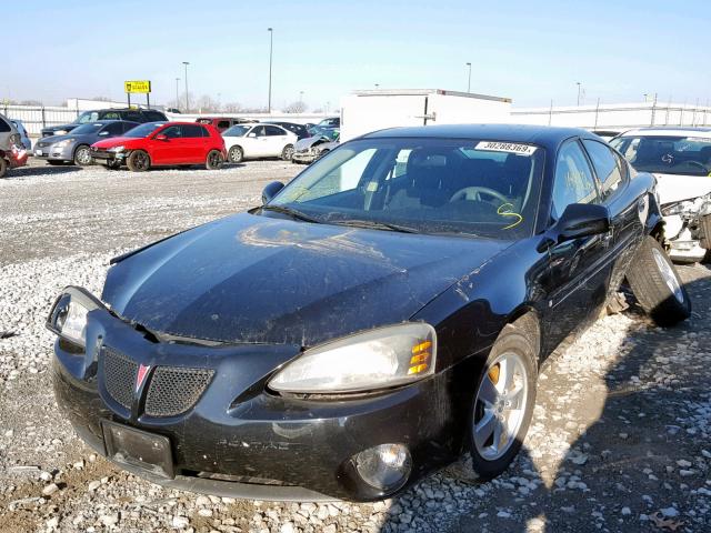 2G2WP552181113294 - 2008 PONTIAC GRAND PRIX BLACK photo 2