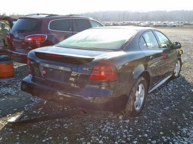 2G2WP552181113294 - 2008 PONTIAC GRAND PRIX BLACK photo 4