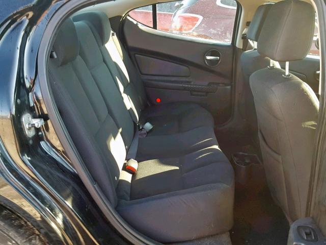 2G2WP552181113294 - 2008 PONTIAC GRAND PRIX BLACK photo 6