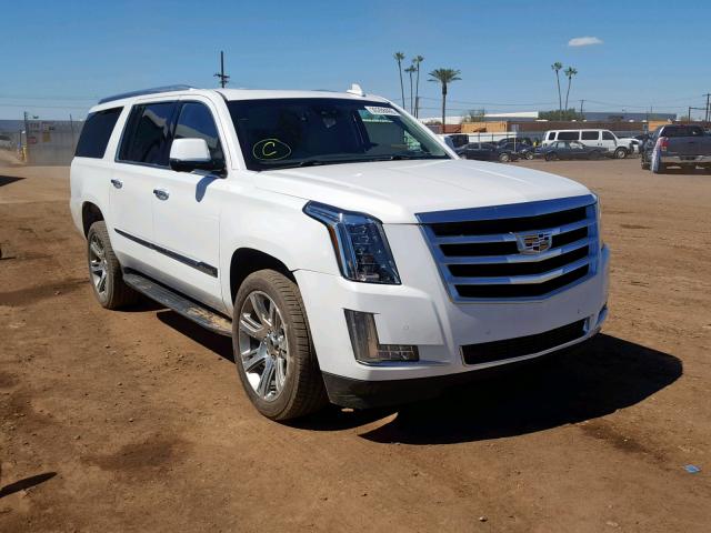 1GYS3HKJ3GR146283 - 2016 CADILLAC ESCALADE E WHITE photo 1