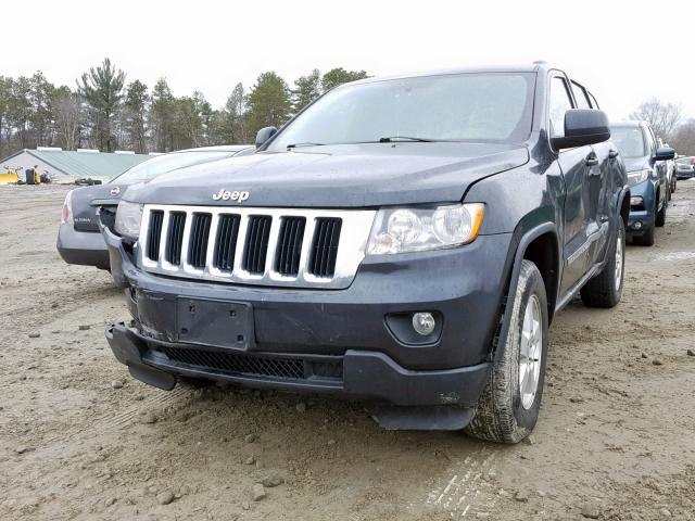 1C4RJFAG3DC587348 - 2013 JEEP GRAND CHER BLUE photo 9