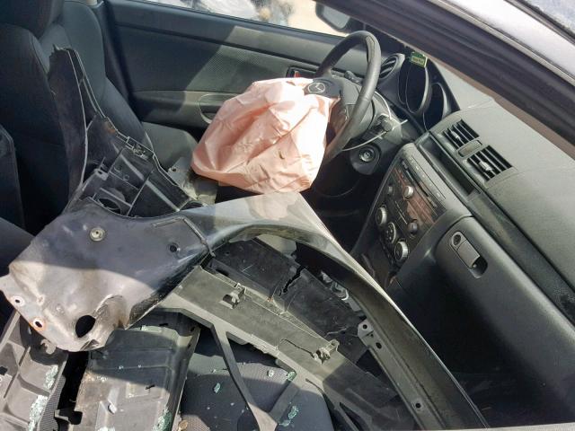 JM1BK34M281185031 - 2008 MAZDA SPEED 3 შავი ფოტო 9