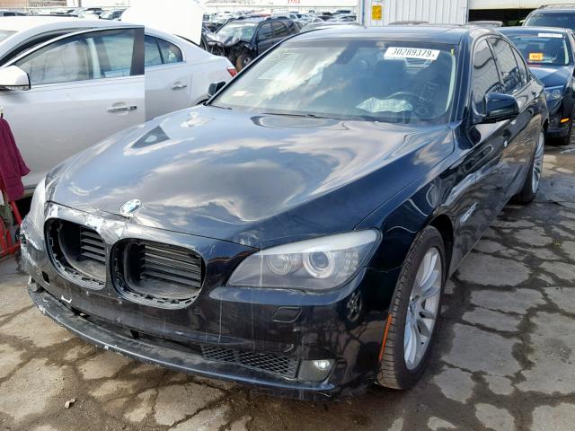 WBAKC6C53CC395544 - 2012 BMW 750I BLACK photo 2