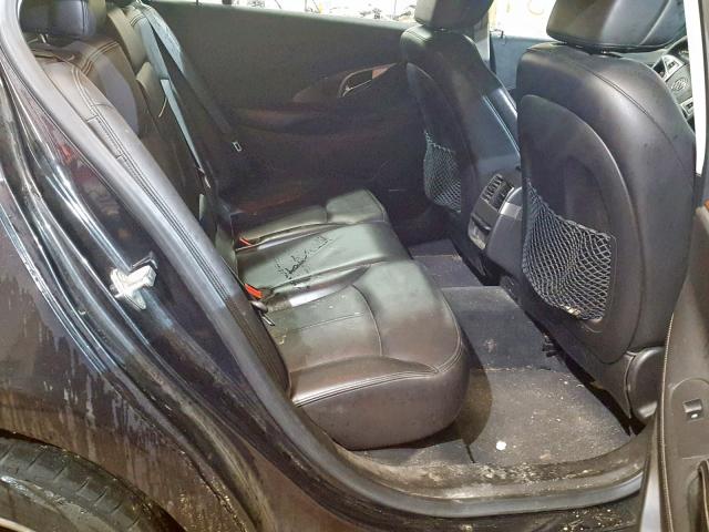 1G4GD5EG8AF131001 - 2010 BUICK LACROSSE C BLACK photo 6