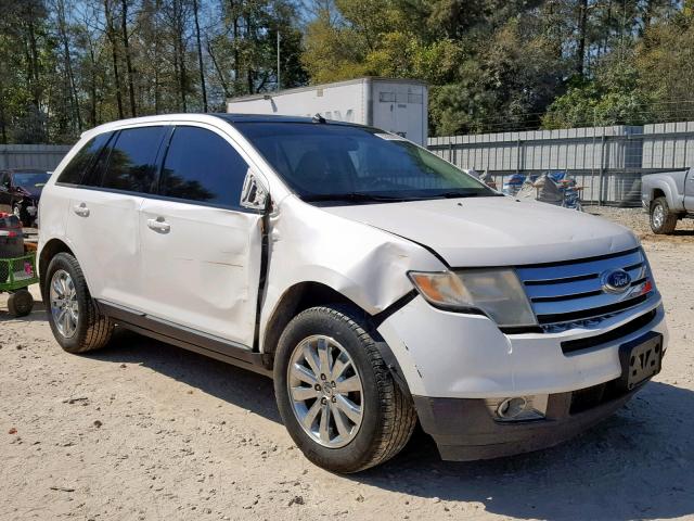 2FMDK38C29BA43919 - 2009 FORD EDGE SEL WHITE photo 1