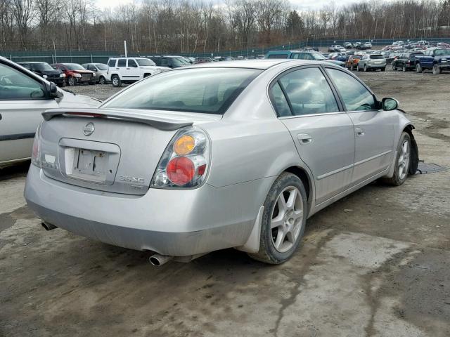 1N4BL11E62C702489 - 2002 NISSAN ALTIMA SE SILVER photo 4