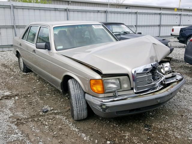 WDBCA35EXLA539786 - 1990 MERCEDES-BENZ 420 SEL GOLD photo 1