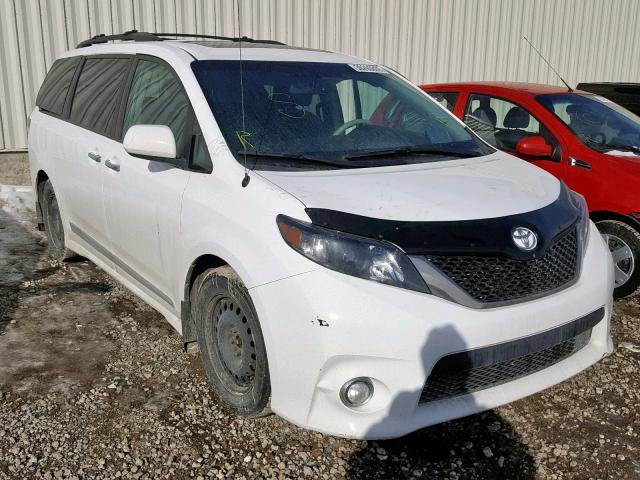 5TDXK3DC9DS358702 - 2013 TOYOTA SIENNA SPO WHITE photo 1