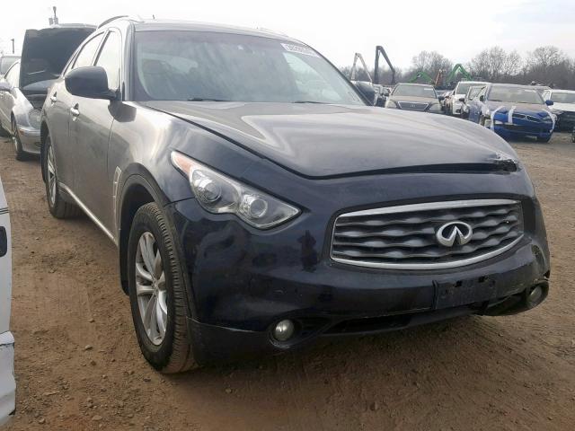 JN8AS1MW6AM855609 - 2010 INFINITI FX35 BLACK photo 1