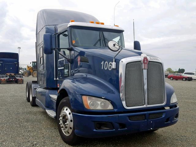 1XKADP9X1DJ346449 - 2013 KENWORTH CONSTRUCTI BLUE photo 1