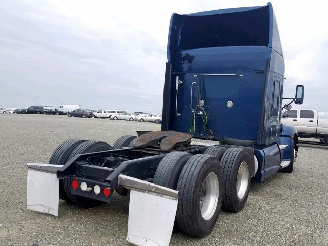 1XKADP9X1DJ346449 - 2013 KENWORTH CONSTRUCTI BLUE photo 4