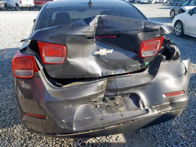 1G11D5RR5DF110853 - 2013 CHEVROLET MALIBU 1LT 灰色 照片 9