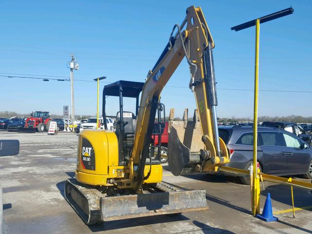 CAT3035ELJWY00385 - 2016 CATERPILLAR EXCAVATOR YELLOW photo 1