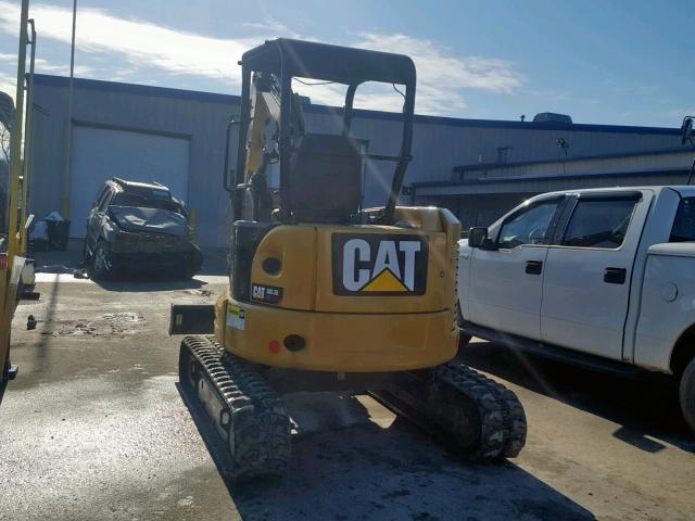 CAT3035ELJWY00385 - 2016 CATERPILLAR EXCAVATOR YELLOW photo 3