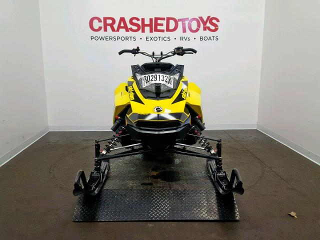 2BPSMWJA7JV000468 - 2018 SKI DOO MXZ YELLOW photo 2