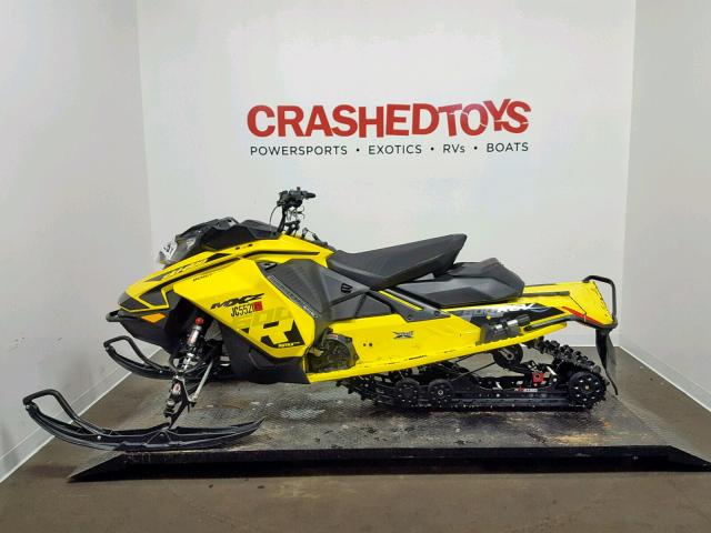 2BPSMWJA7JV000468 - 2018 SKI DOO MXZ YELLOW photo 3