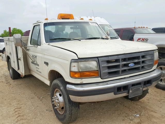 1FDLF47F9VEB07616 - 1997 FORD F SUPER DU CREAM photo 1