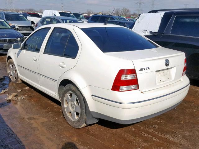 3VWRK69M24M092223 - 2004 VOLKSWAGEN JETTA GL WHITE photo 3