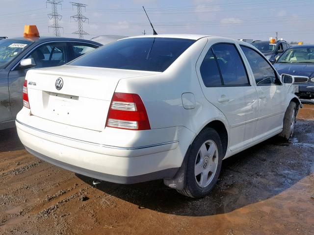 3VWRK69M24M092223 - 2004 VOLKSWAGEN JETTA GL WHITE photo 4