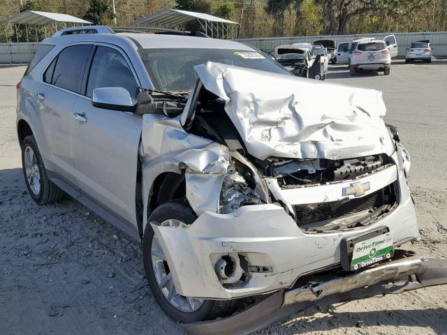 2CNFLFE57B6288579 - 2011 CHEVROLET EQUINOX LT SILVER photo 1