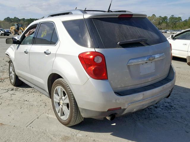 2CNFLFE57B6288579 - 2011 CHEVROLET EQUINOX LT SILVER photo 3