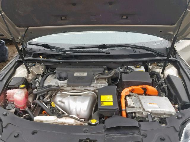 4T1BD1EB0DU013872 - 2013 TOYOTA AVALON HYB TAN photo 7