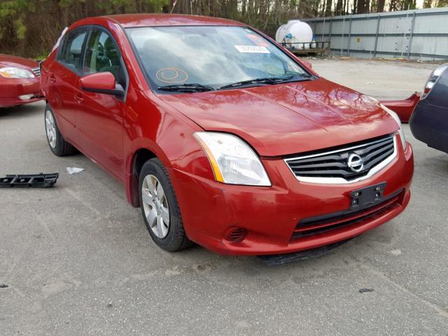 3N1AB6AP0CL736766 - 2012 NISSAN SENTRA 2.0 RED photo 1