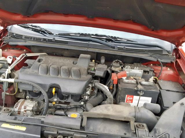 3N1AB6AP0CL736766 - 2012 NISSAN SENTRA 2.0 RED photo 7