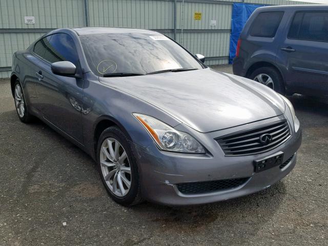 JN1CV6EL0AM150921 - 2010 INFINITI G37 GRAY photo 1