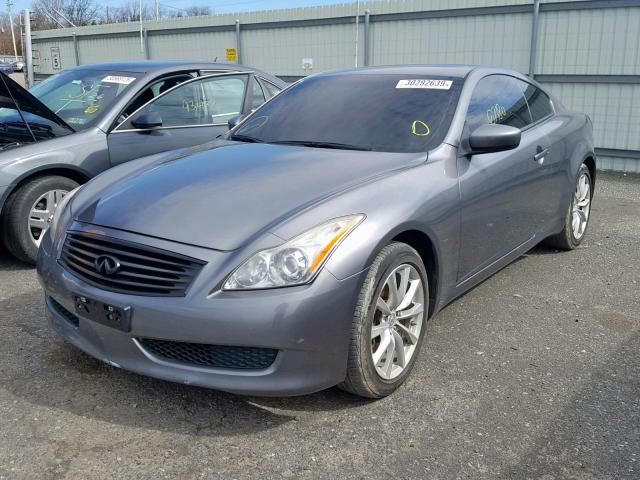 JN1CV6EL0AM150921 - 2010 INFINITI G37 GRAY photo 2