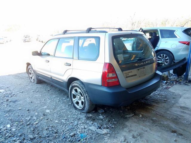 JF1SG63684H765252 - 2004 SUBARU FORESTER 2.5X  photo 3