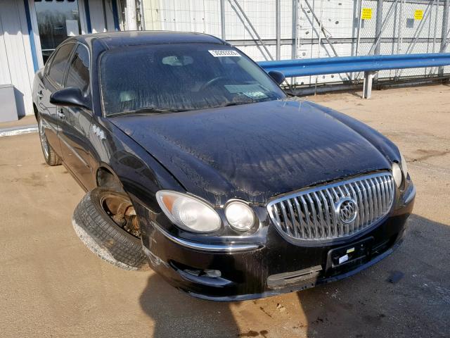 2G4WD582491111665 - 2009 BUICK LACROSSE C BLACK photo 1