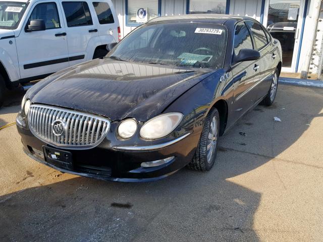 2G4WD582491111665 - 2009 BUICK LACROSSE C BLACK photo 2