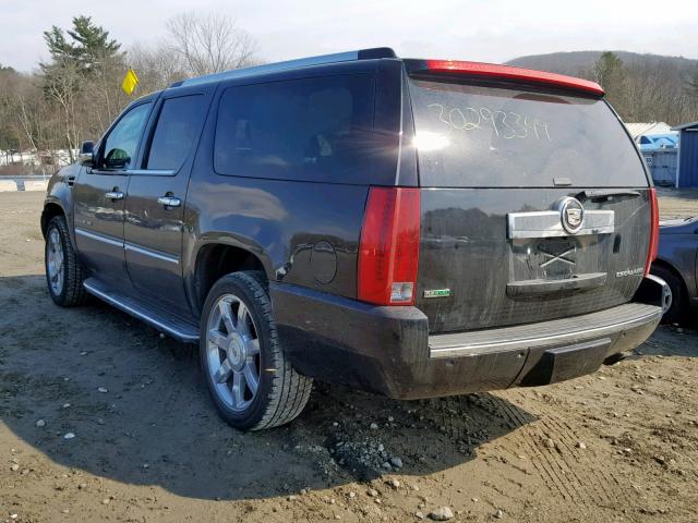 1GYUKHEF8AR189611 - 2010 CADILLAC ESCALADE E BLACK photo 3