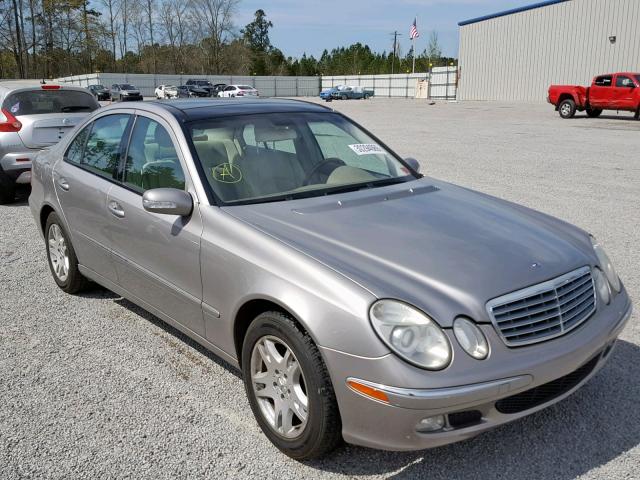 WDBUF65J14A579194 - 2004 MERCEDES-BENZ E 320 GRAY photo 1