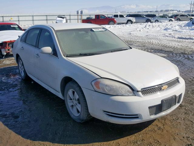 2G1WA5E3XE1120738 - 2014 CHEVROLET IMPALA LIM WHITE photo 1