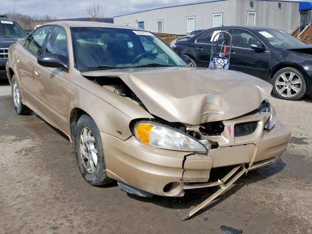 1G2NF52E84M645637 - 2004 PONTIAC GRAND AM S GOLD photo 1