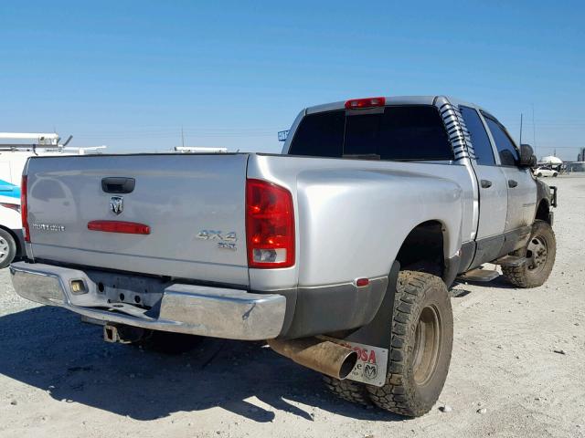 3D7MS48C35G726266 - 2005 DODGE RAM 3500 S WHITE photo 4