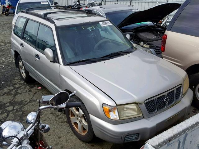 JF1SF65671H723330 - 2001 SUBARU FORESTER S SILVER photo 1